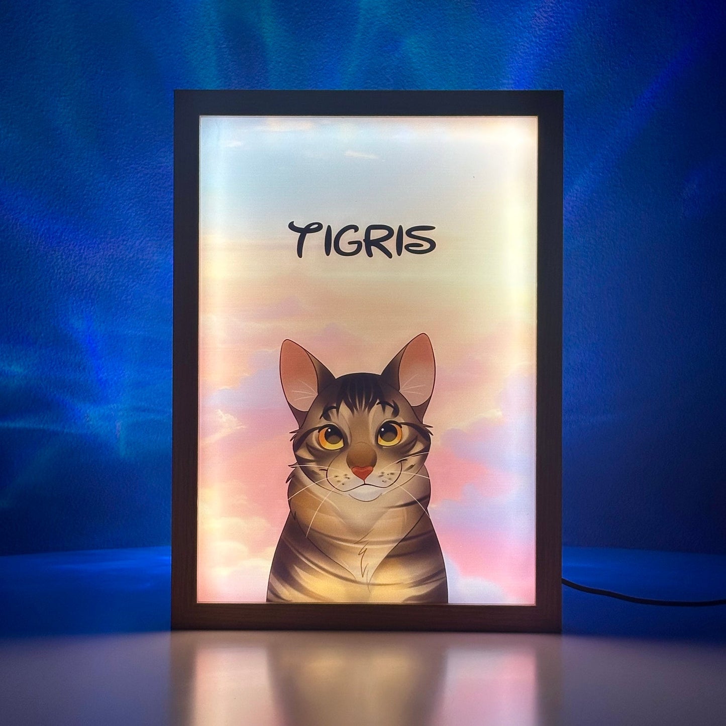 Animated Light Pet Portrait