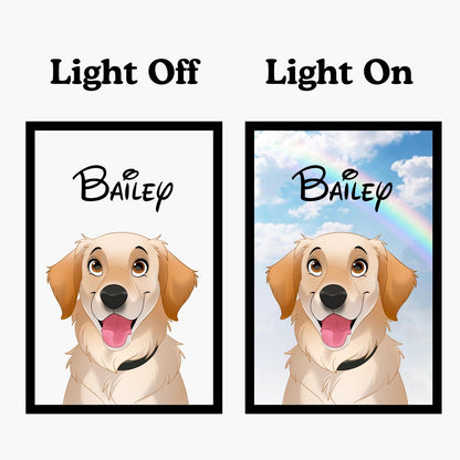 Animated Light Pet Portrait